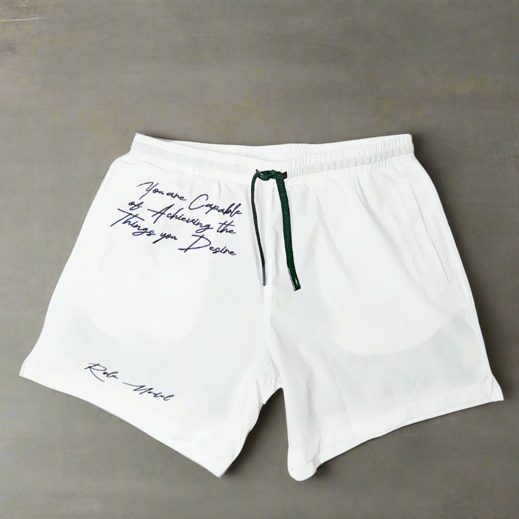 "COMPRESSION" SHORT - WHITE