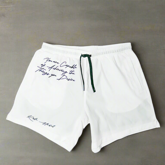 Achieve Compression Liner Short White